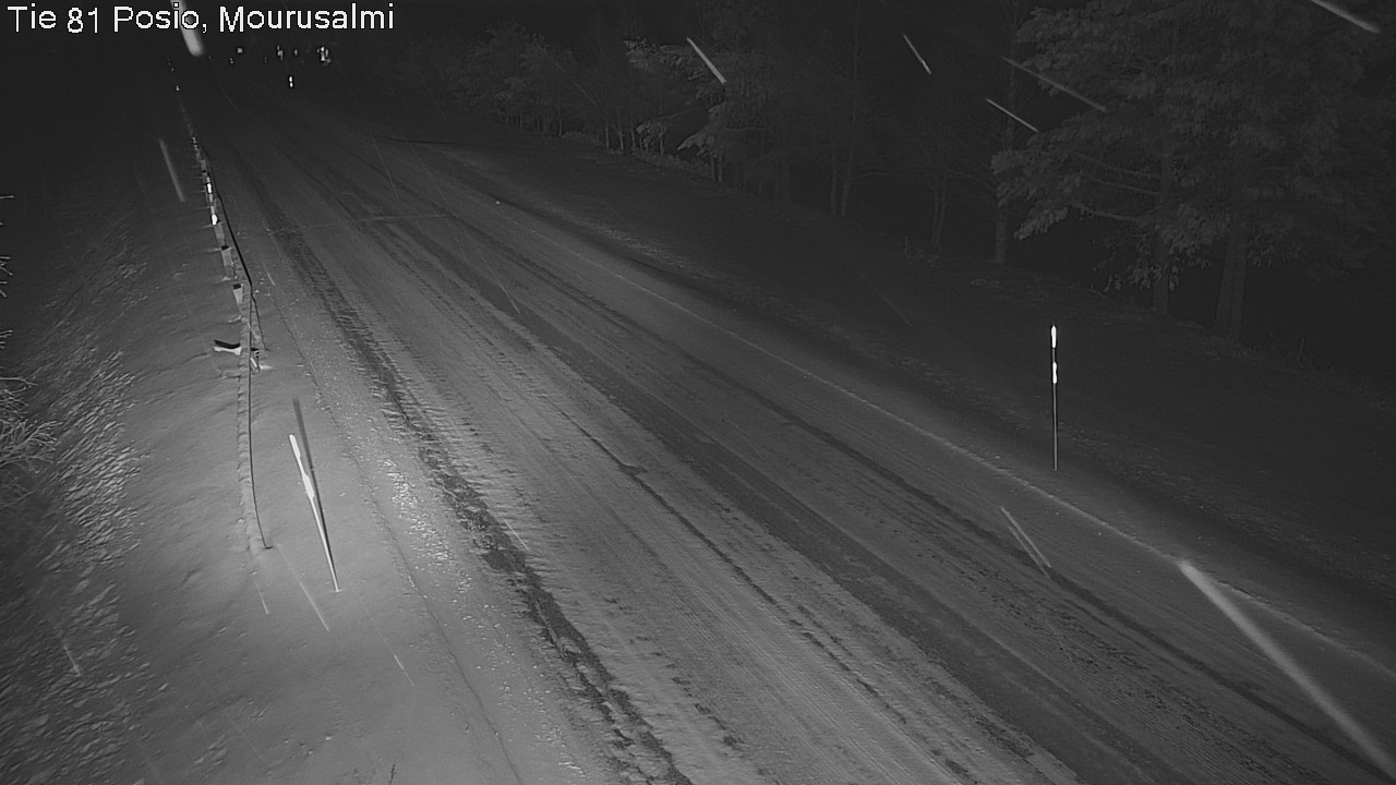 Weather Camera Image Väg 81 Posio, Mourusalmi, Posio, Lappi