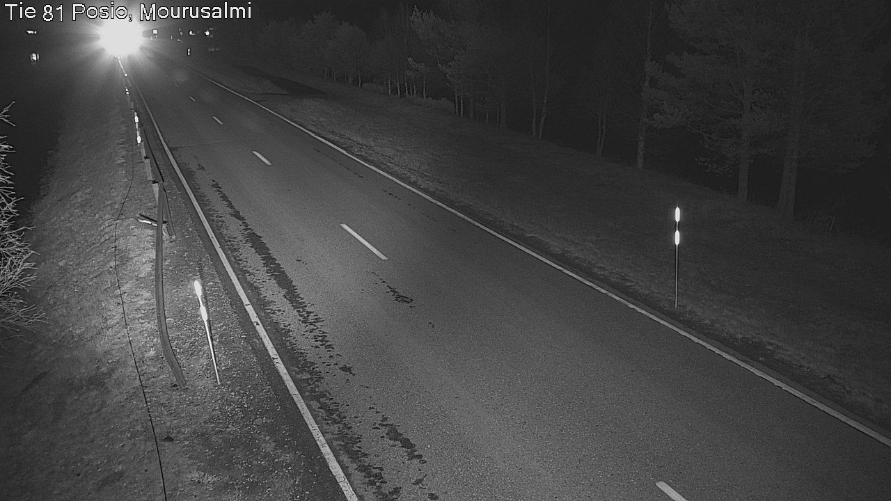 Kelikamerat Kuva Tie 81 Posio, Mourusalmi, Posio, Lappi