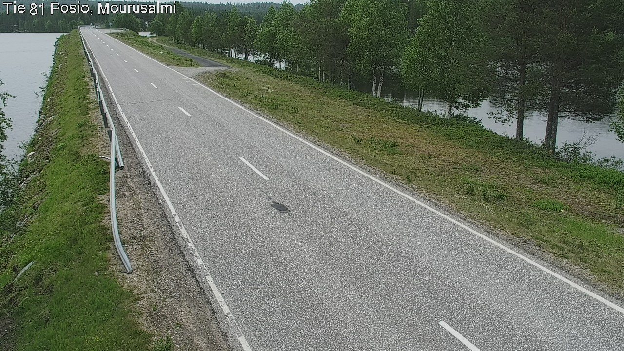 Kelikamerat Kuva Tie 81 Posio, Mourusalmi, Posio, Lappi