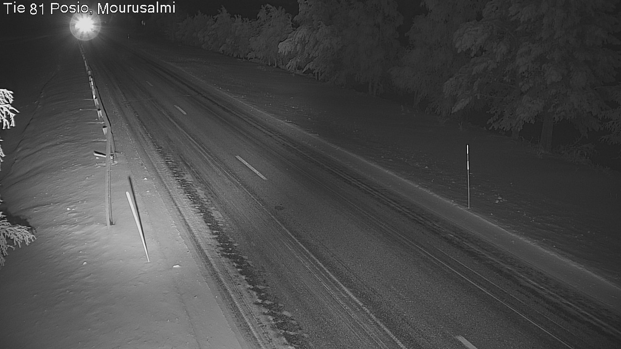 Kelikamerat Kuva Tie 81 Posio, Mourusalmi, Posio, Lappi