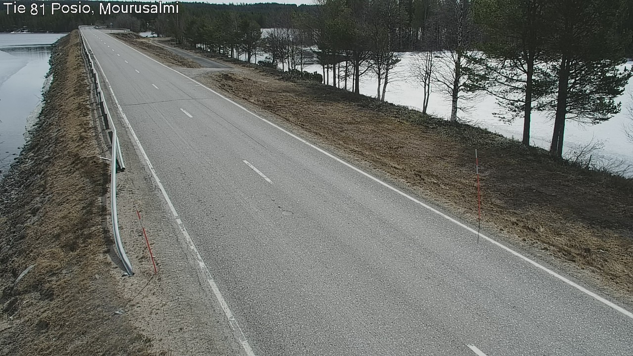 Weather Camera Image Väg 81 Posio, Mourusalmi, Posio, Lappi