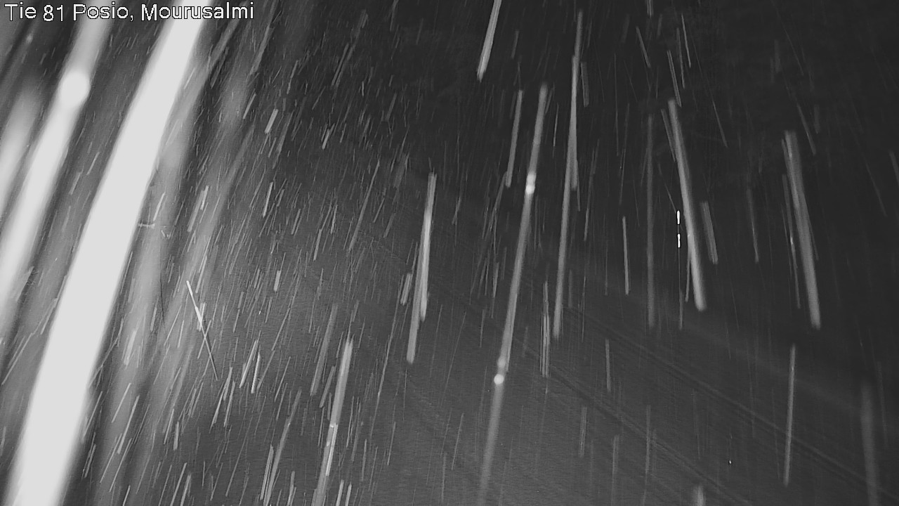 Weather Camera Image Väg 81 Posio, Mourusalmi, Posio, Lappi