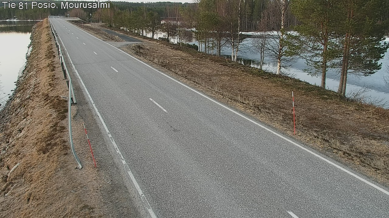 Weather Camera Image Road 81 Posio, Mourusalmi, Posio, Lappi
