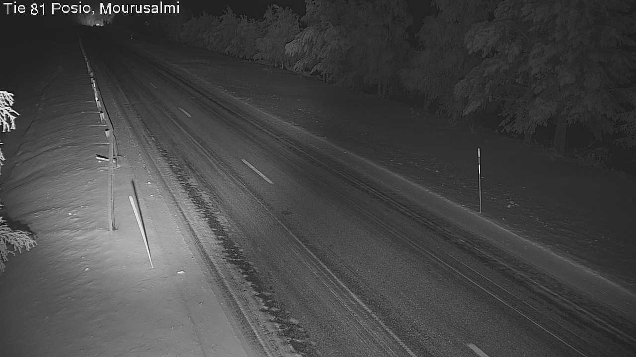 Kelikamerat Kuva Tie 81 Posio, Mourusalmi, Posio, Lappi