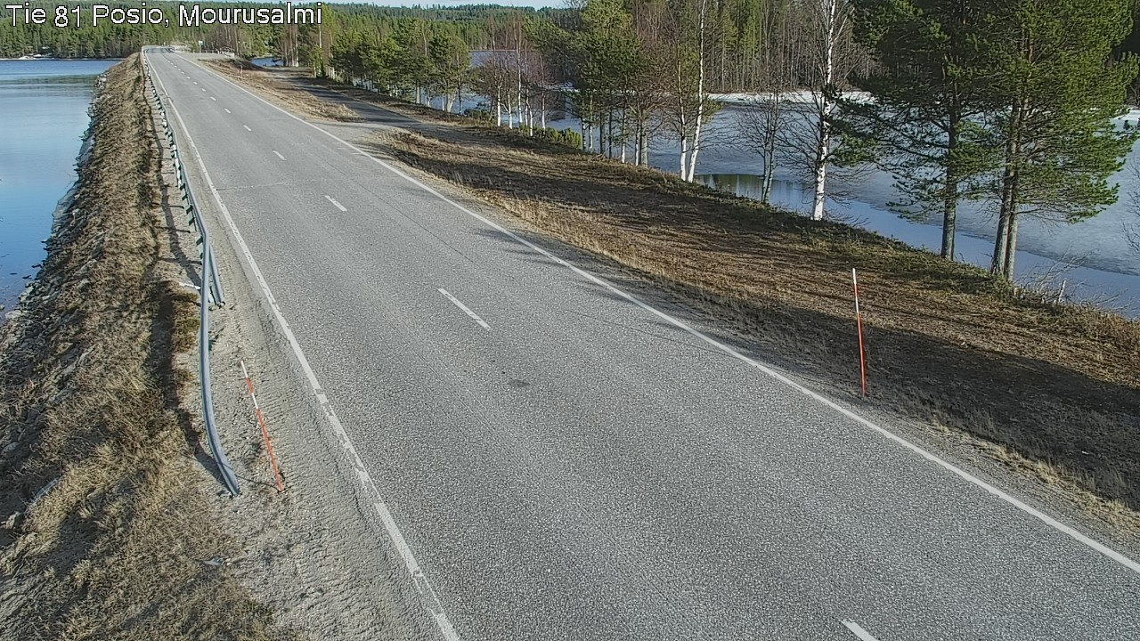 Weather Camera Image Väg 81 Posio, Mourusalmi, Posio, Lappi