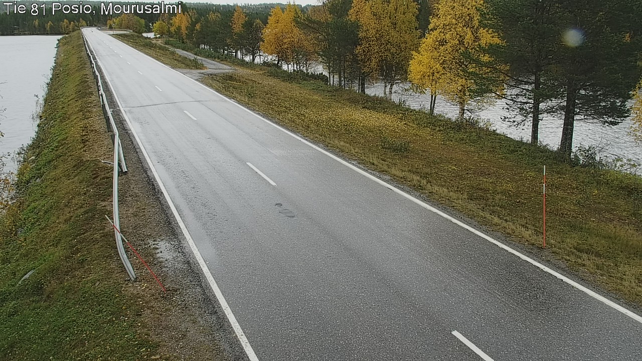 Weather Camera Image Road 81 Posio, Mourusalmi, Posio, Lappi