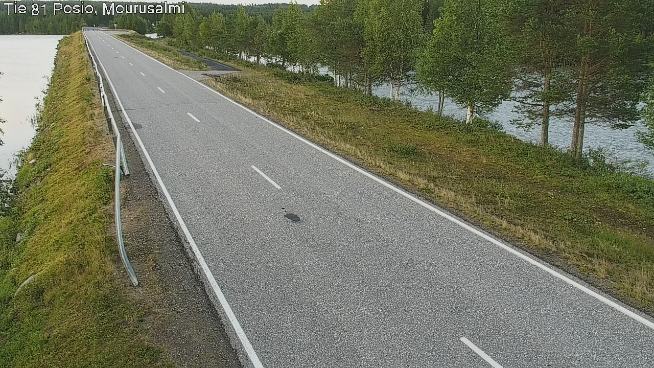 Kelikamerat Kuva Tie 81 Posio, Mourusalmi, Posio, Lappi