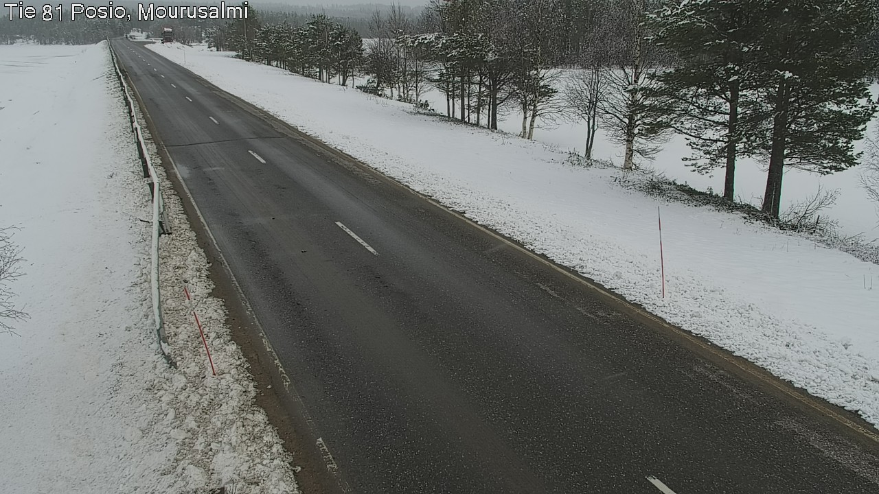 Kelikamerat Kuva Tie 81 Posio, Mourusalmi, Posio, Lappi