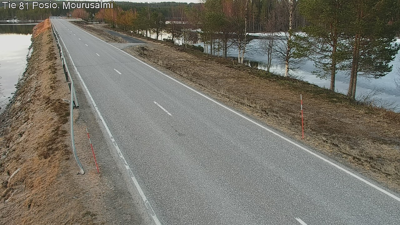 Weather Camera Image Road 81 Posio, Mourusalmi, Posio, Lappi