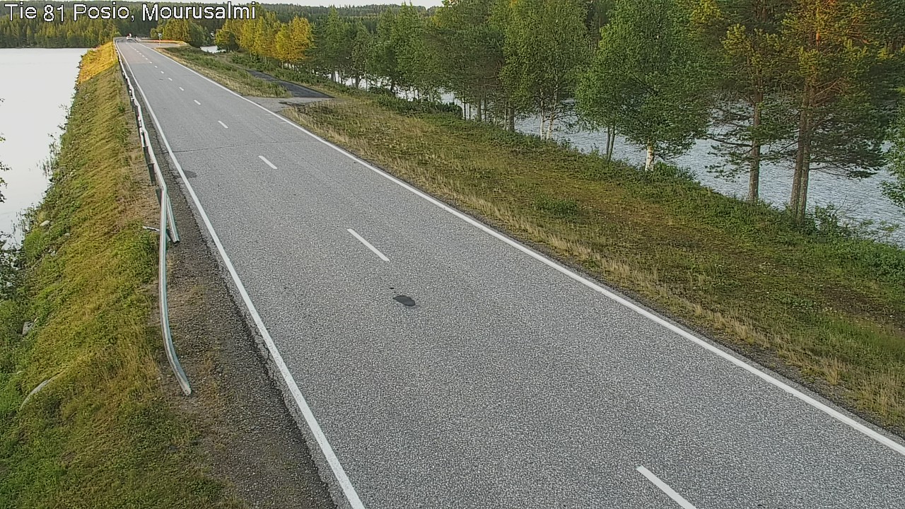 Weather Camera Image Väg 81 Posio, Mourusalmi, Posio, Lappi
