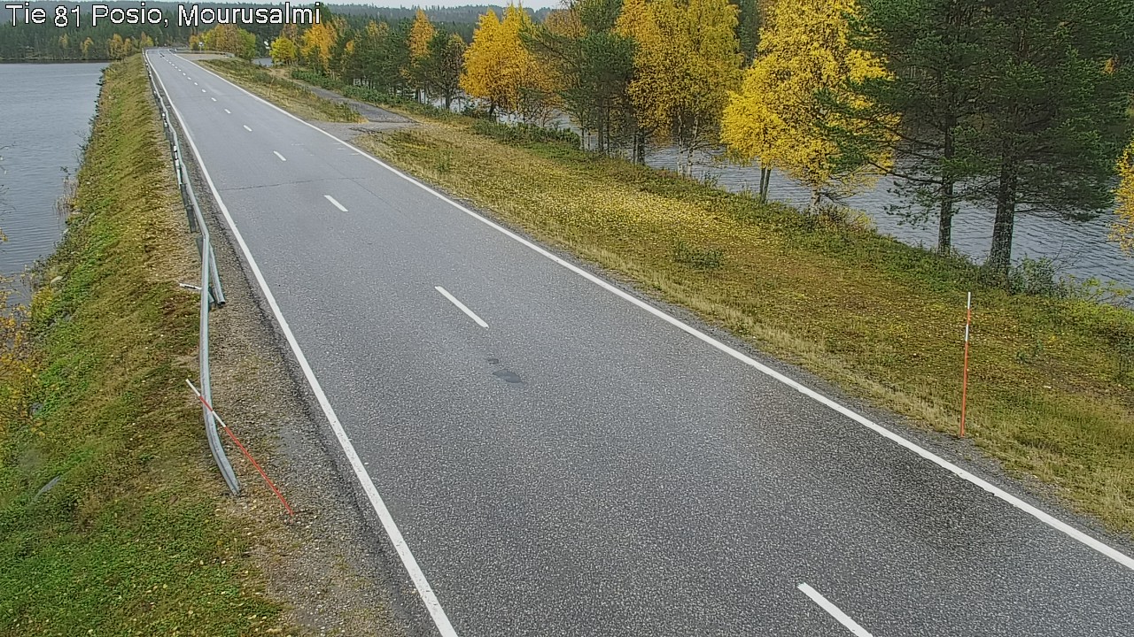 Weather Camera Image Road 81 Posio, Mourusalmi, Posio, Lappi