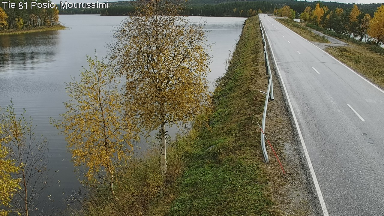 Kelikamerat Kuva Tie 81 Posio, Mourusalmi, Posio, Lappi