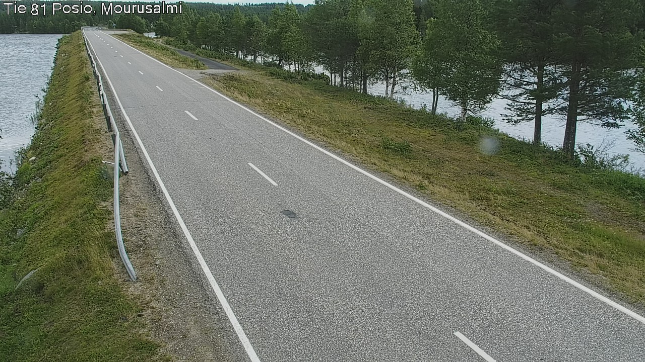 Kelikamerat Kuva Tie 81 Posio, Mourusalmi, Posio, Lappi