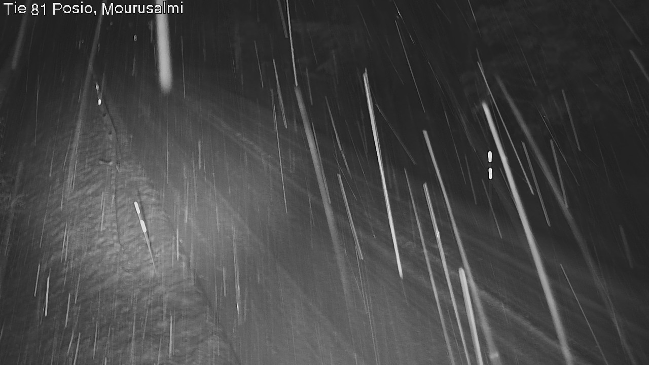 Weather Camera Image Väg 81 Posio, Mourusalmi, Posio, Lappi