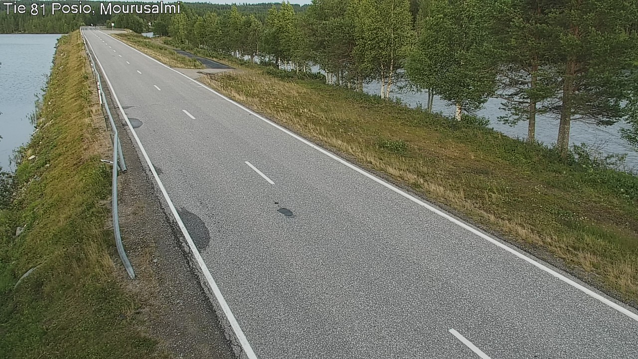 Kelikamerat Kuva Tie 81 Posio, Mourusalmi, Posio, Lappi