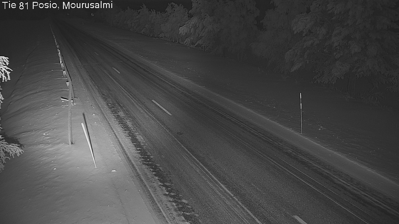 Kelikamerat Kuva Tie 81 Posio, Mourusalmi, Posio, Lappi