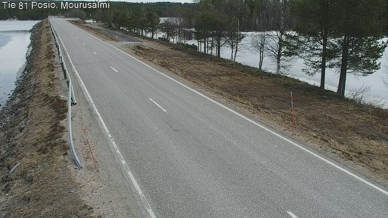 Weather Camera Image Väg 81 Posio, Mourusalmi, Posio, Lappi