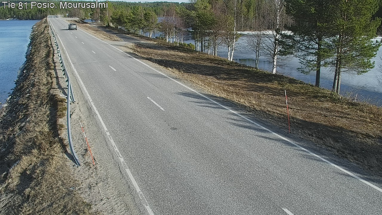 Weather Camera Image Väg 81 Posio, Mourusalmi, Posio, Lappi