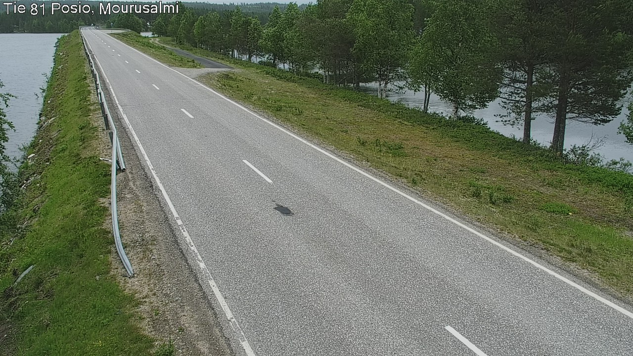 Kelikamerat Kuva Tie 81 Posio, Mourusalmi, Posio, Lappi