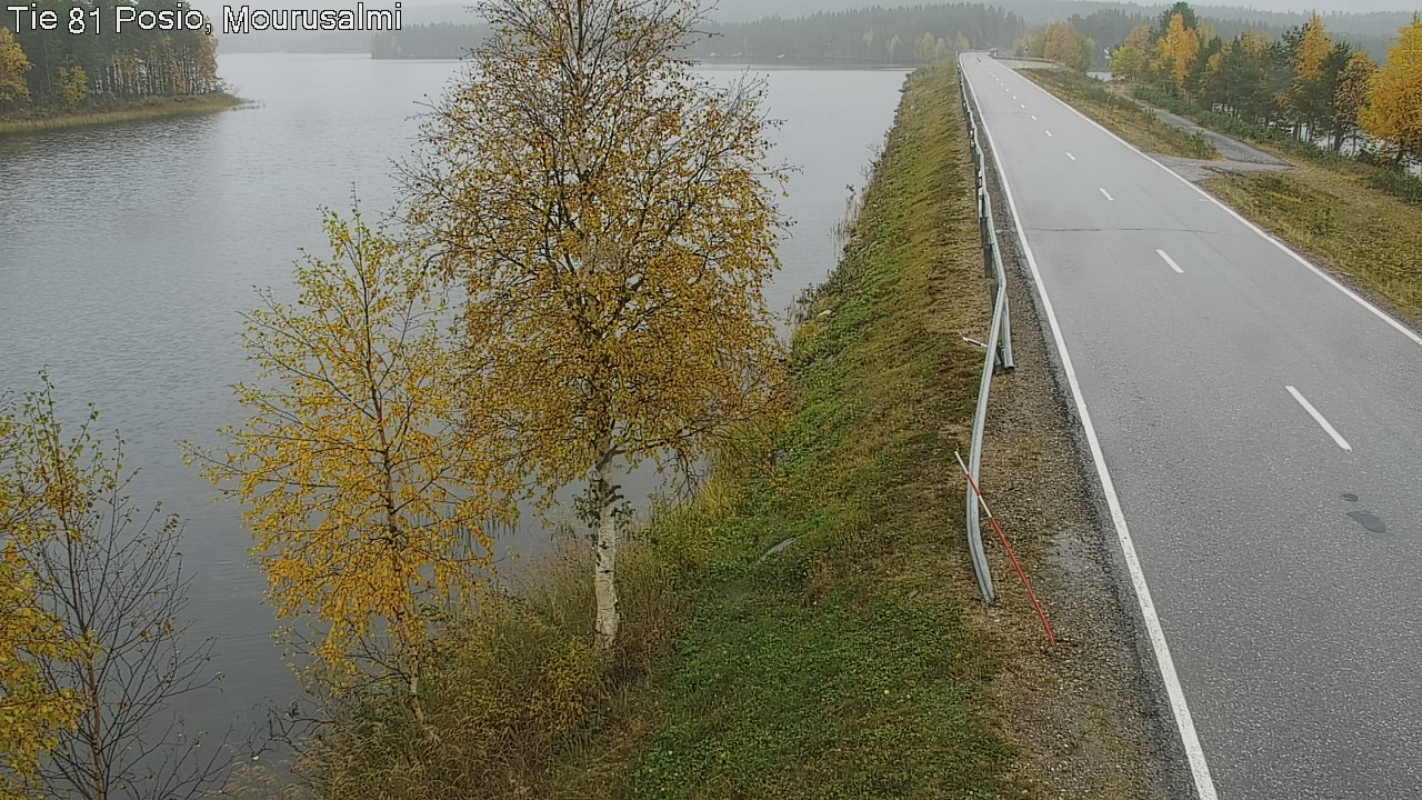 Kelikamerat Kuva Tie 81 Posio, Mourusalmi, Posio, Lappi