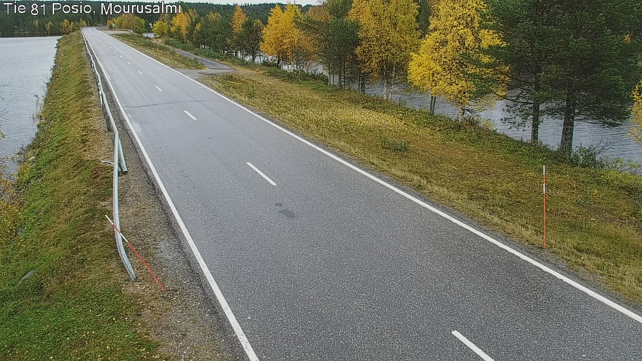 Weather Camera Image Road 81 Posio, Mourusalmi, Posio, Lappi