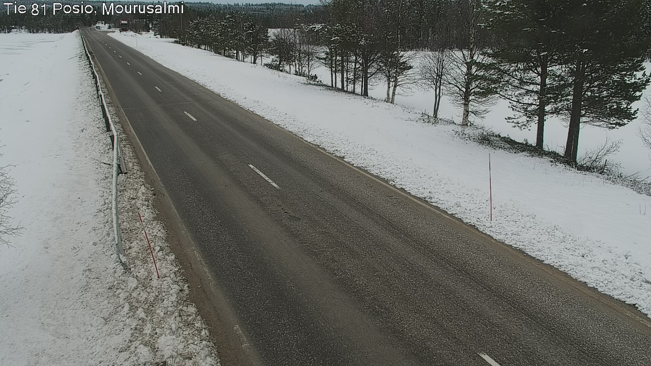 Kelikamerat Kuva Tie 81 Posio, Mourusalmi, Posio, Lappi