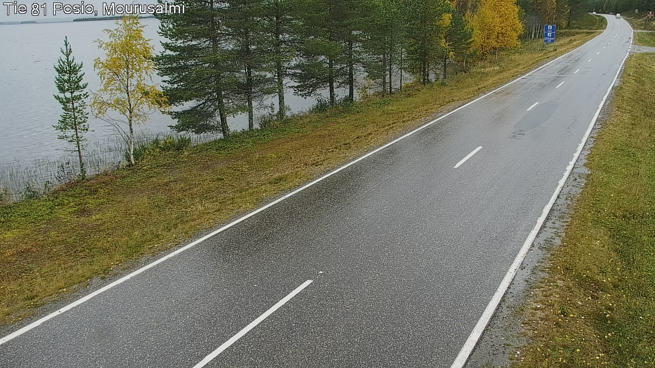 Weather Camera Image Väg 81 Posio, Mourusalmi, Posio, Lappi