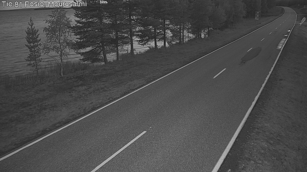 Kelikamerat Kuva Tie 81 Posio, Mourusalmi, Posio, Lappi