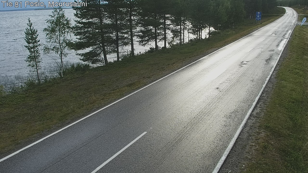 Kelikamerat Kuva Tie 81 Posio, Mourusalmi, Posio, Lappi