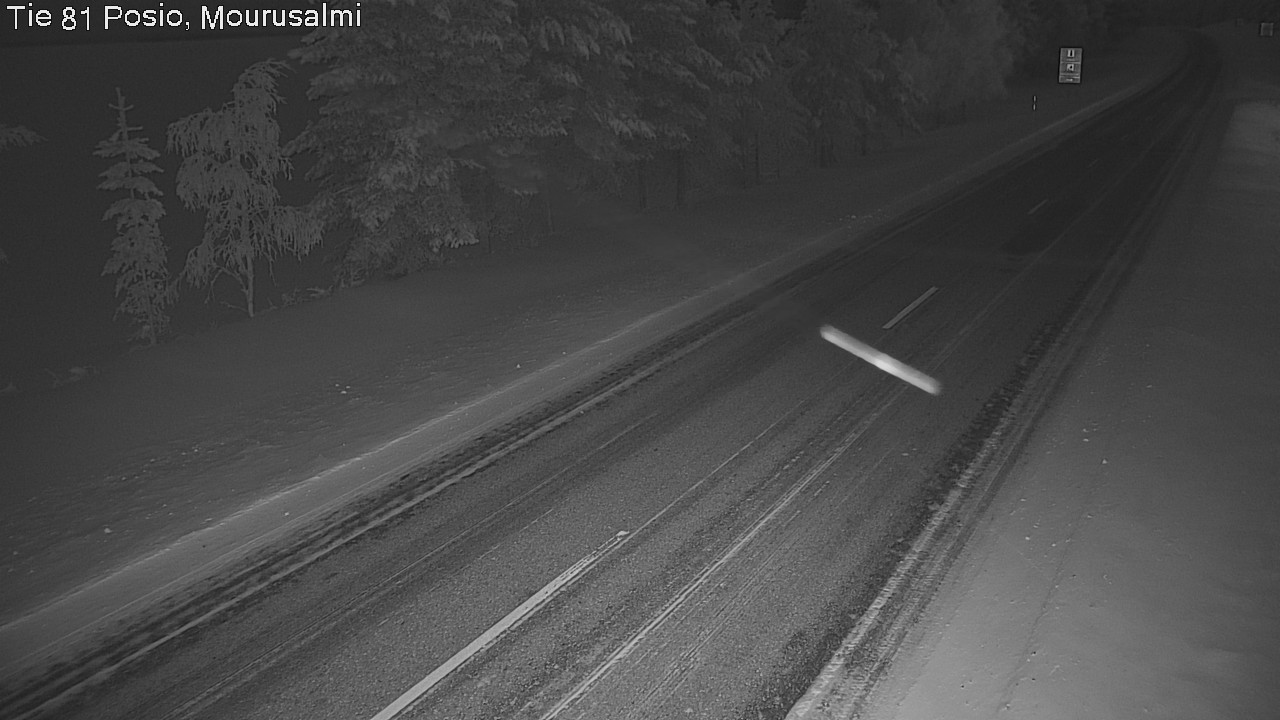 Kelikamerat Kuva Tie 81 Posio, Mourusalmi, Posio, Lappi