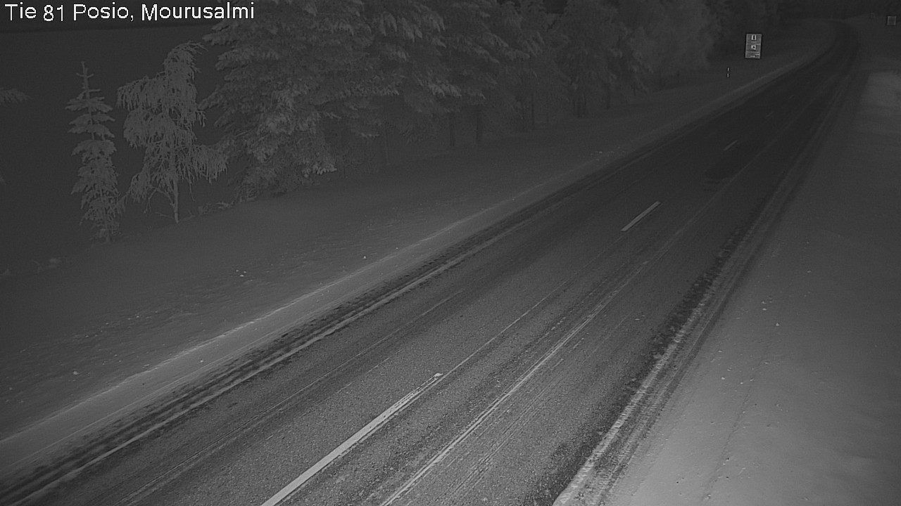 Kelikamerat Kuva Tie 81 Posio, Mourusalmi, Posio, Lappi