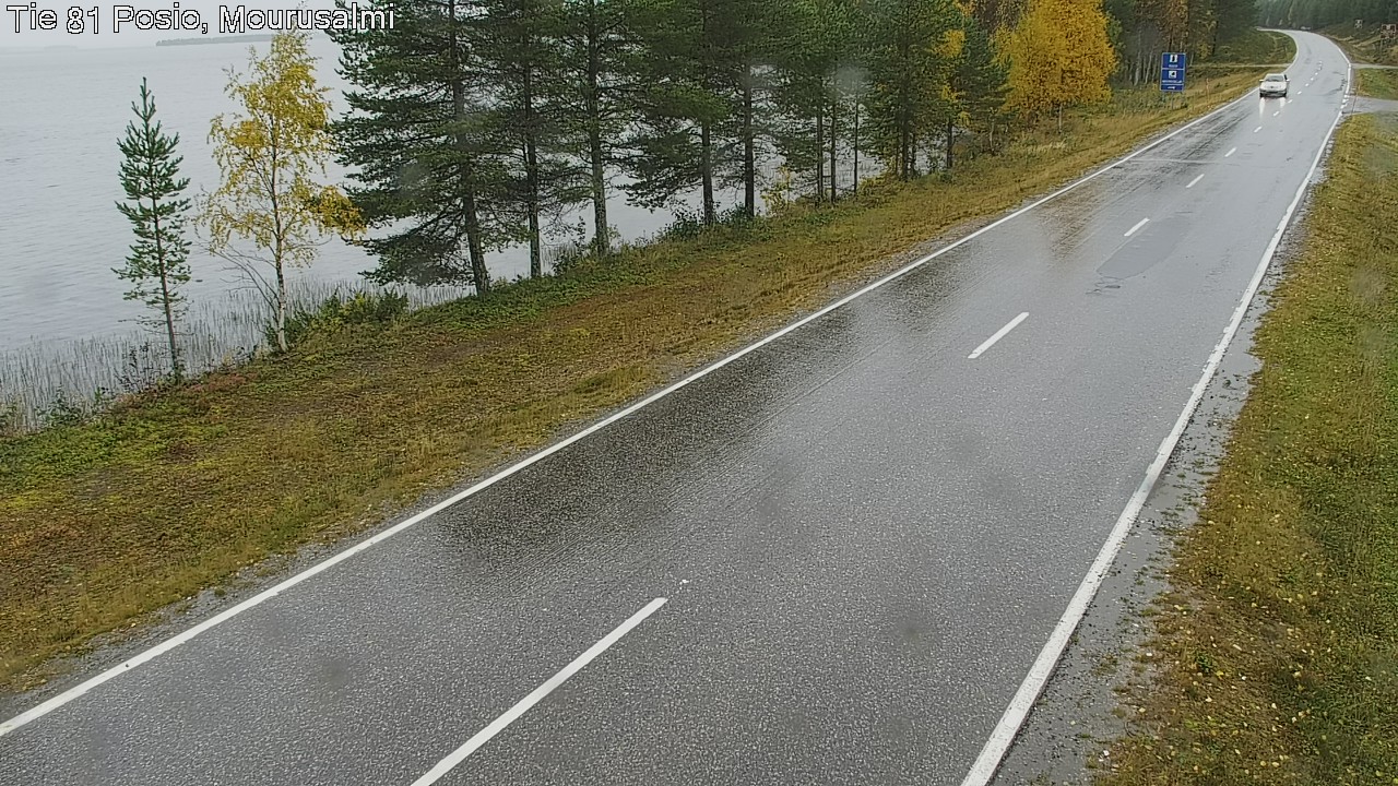 Weather Camera Image Väg 81 Posio, Mourusalmi, Posio, Lappi