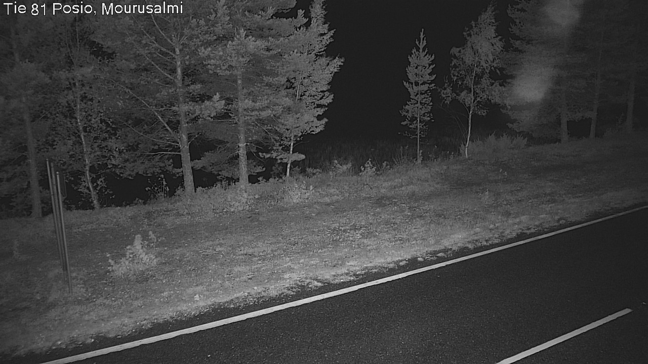 Kelikamerat Kuva Tie 81 Posio, Mourusalmi, Posio, Lappi