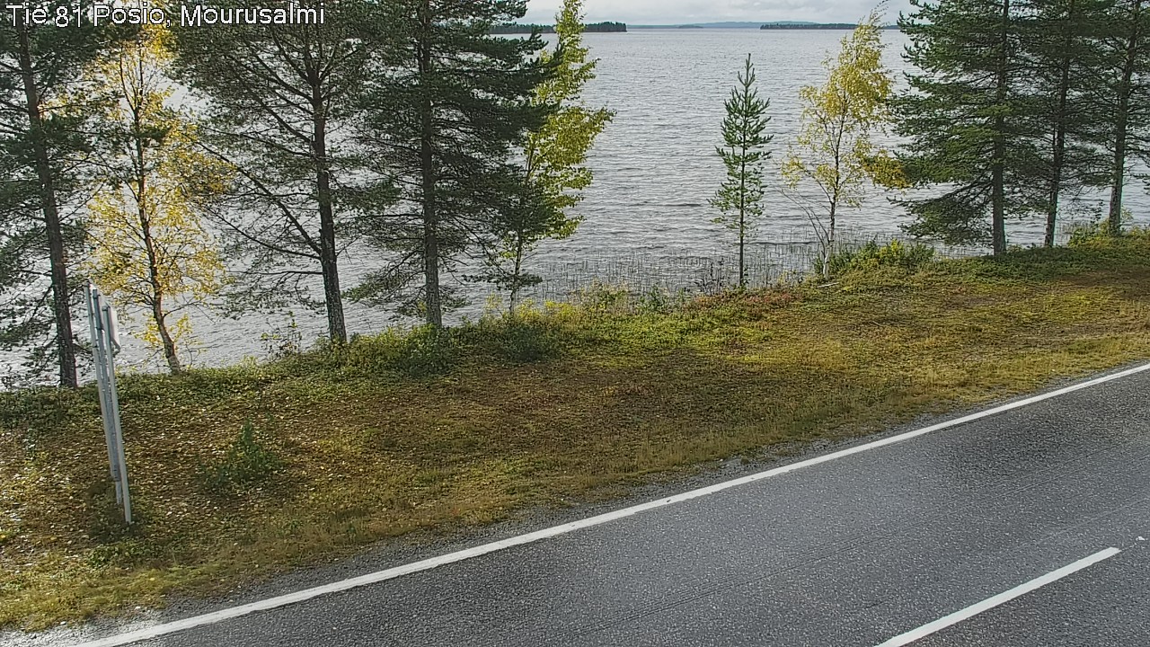 Kelikamerat Kuva Tie 81 Posio, Mourusalmi, Posio, Lappi