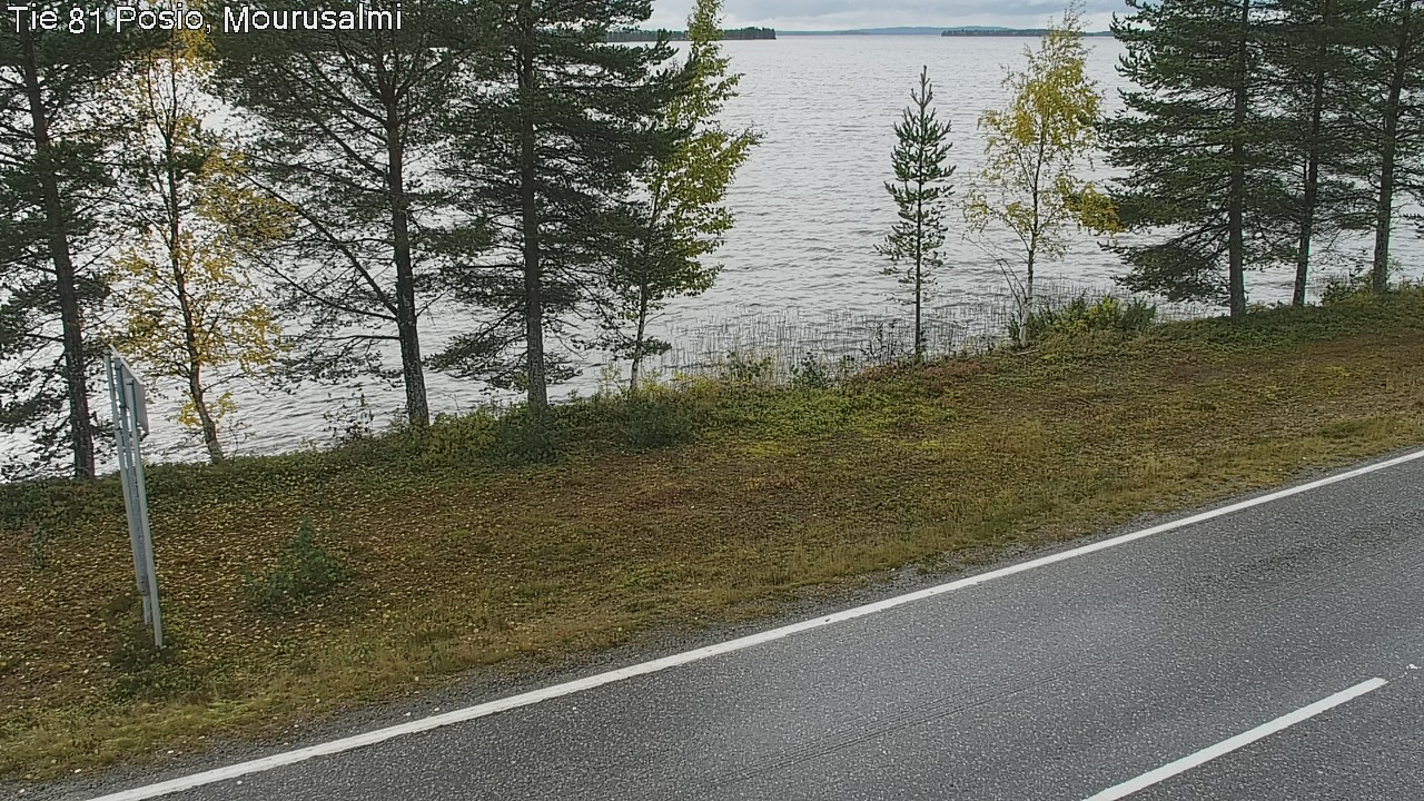 Kelikamerat Kuva Tie 81 Posio, Mourusalmi, Posio, Lappi
