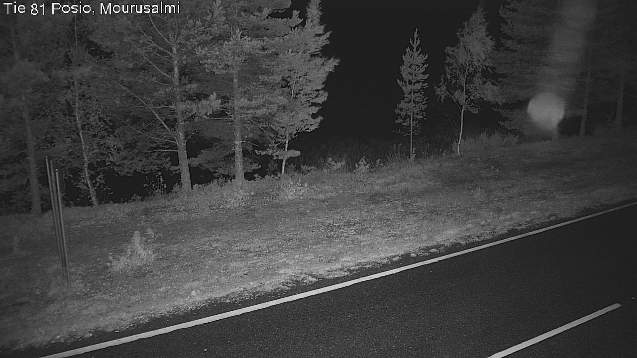Kelikamerat Kuva Tie 81 Posio, Mourusalmi, Posio, Lappi