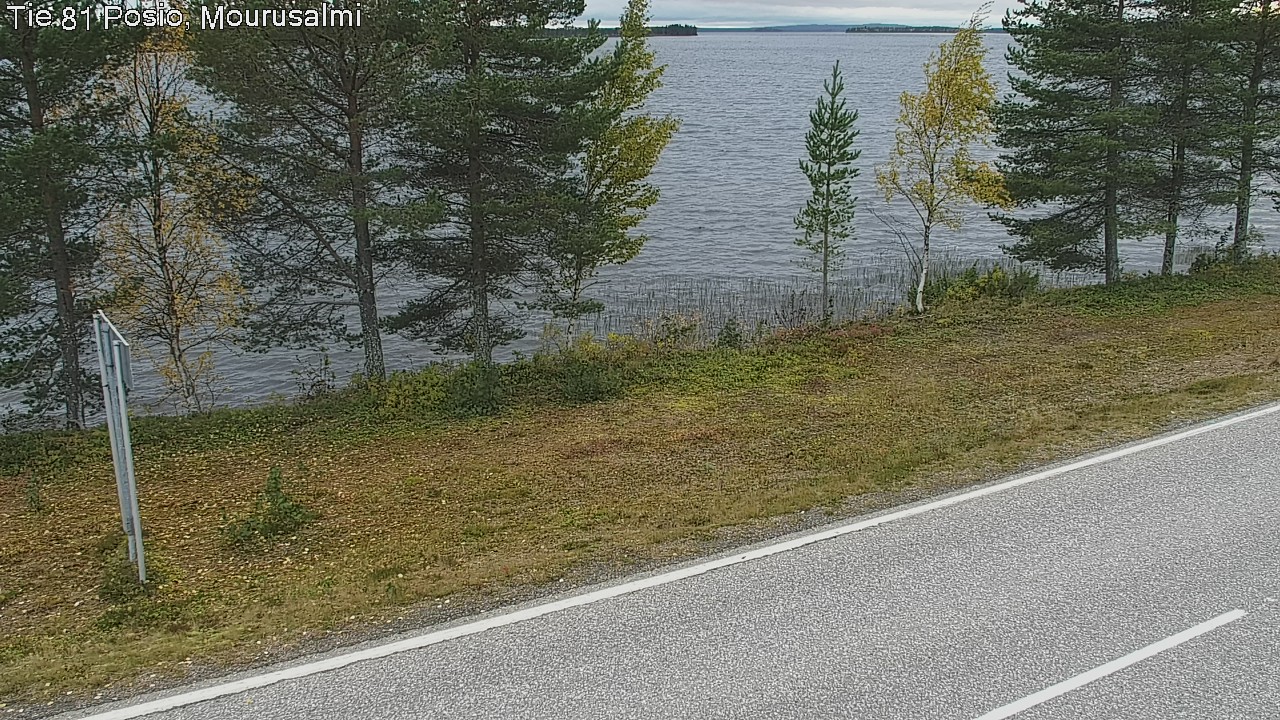Kelikamerat Kuva Tie 81 Posio, Mourusalmi, Posio, Lappi