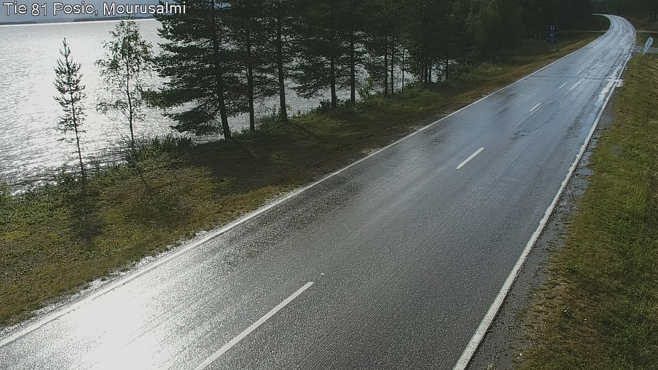 Kelikamerat Kuva Tie 81 Posio, Mourusalmi, Posio, Lappi