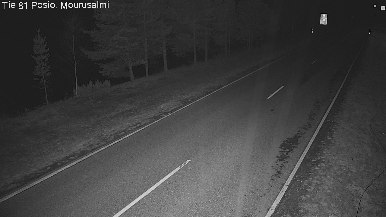 Kelikamerat Kuva Tie 81 Posio, Mourusalmi, Posio, Lappi