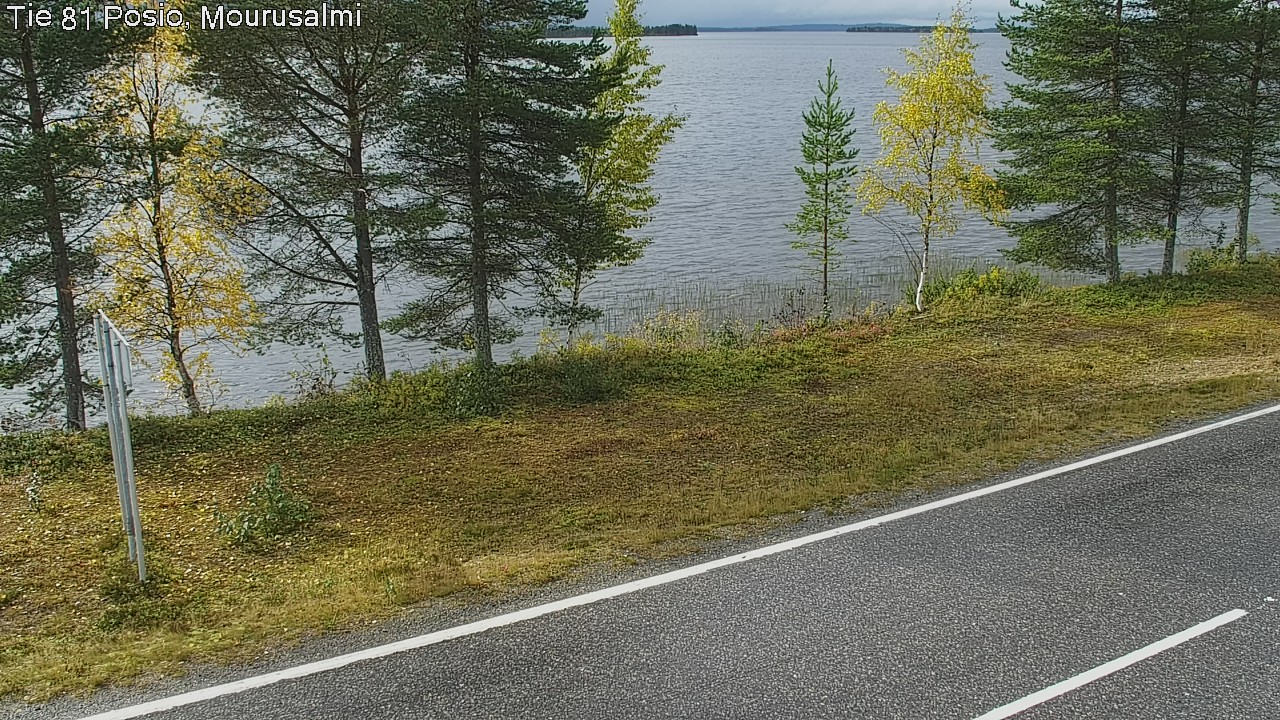 Kelikamerat Kuva Tie 81 Posio, Mourusalmi, Posio, Lappi