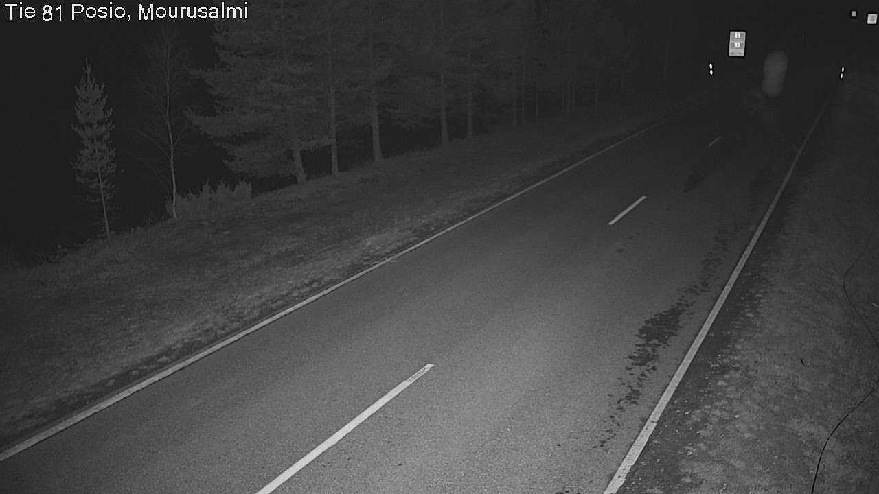 Kelikamerat Kuva Tie 81 Posio, Mourusalmi, Posio, Lappi