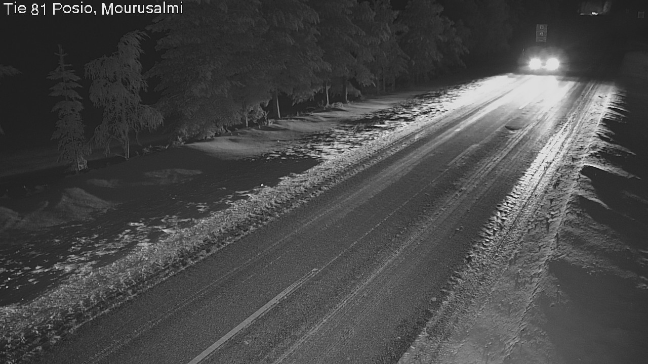 Kelikamerat Kuva Tie 81 Posio, Mourusalmi, Posio, Lappi