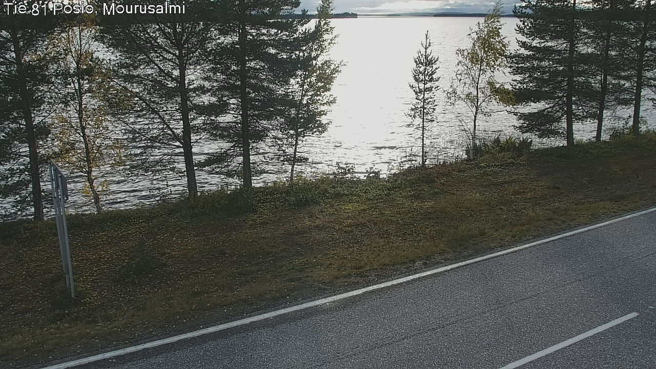 Kelikamerat Kuva Tie 81 Posio, Mourusalmi, Posio, Lappi
