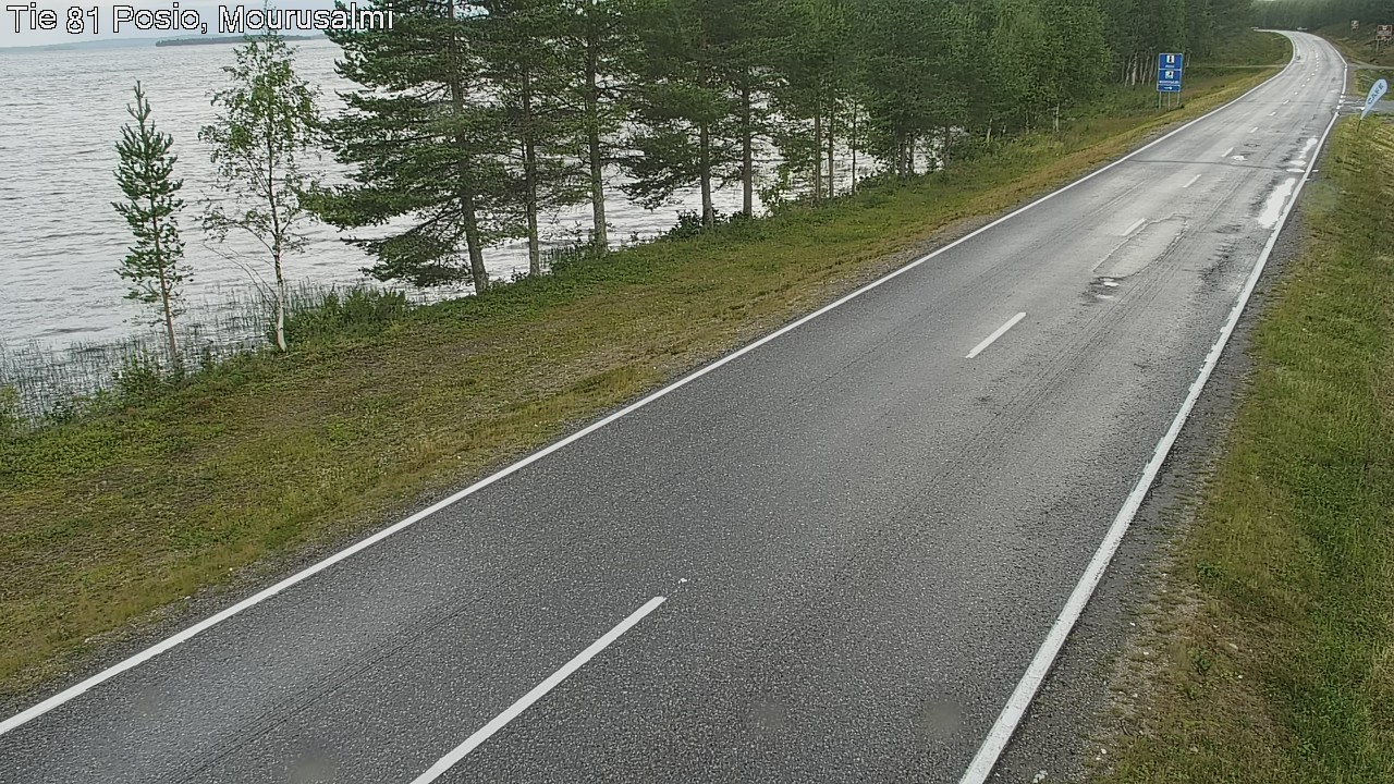 Kelikamerat Kuva Tie 81 Posio, Mourusalmi, Posio, Lappi