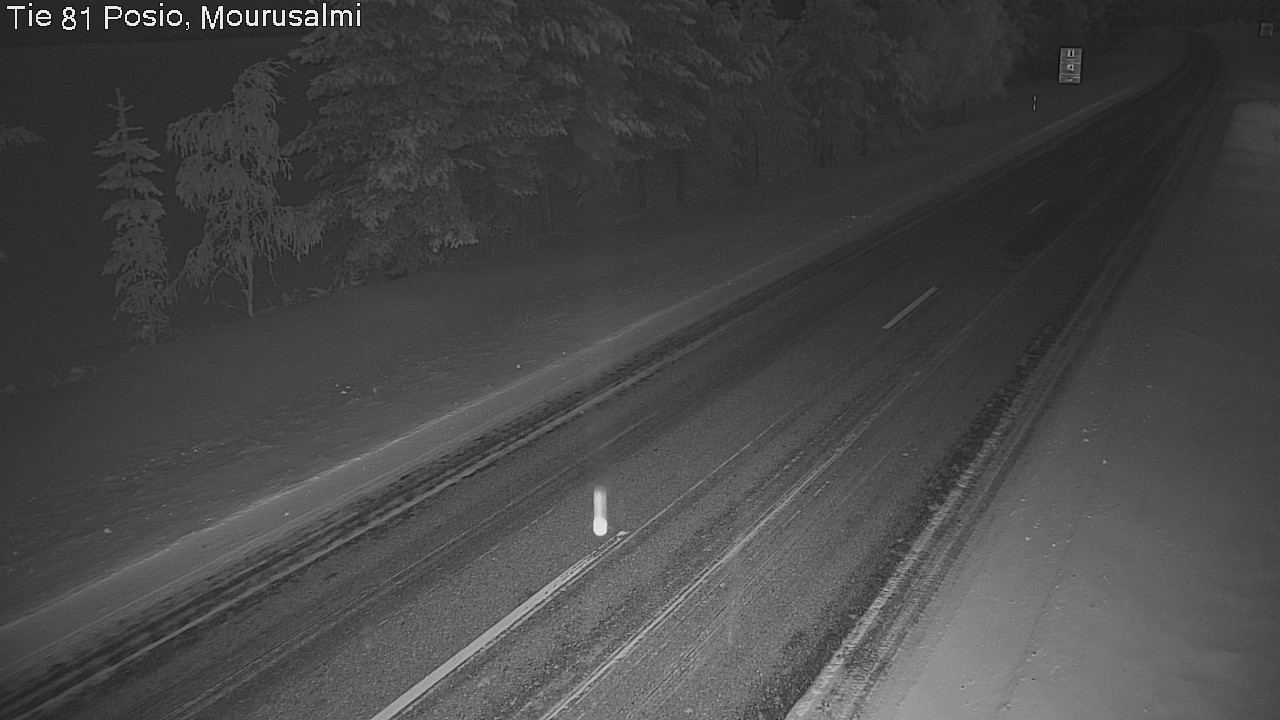 Kelikamerat Kuva Tie 81 Posio, Mourusalmi, Posio, Lappi