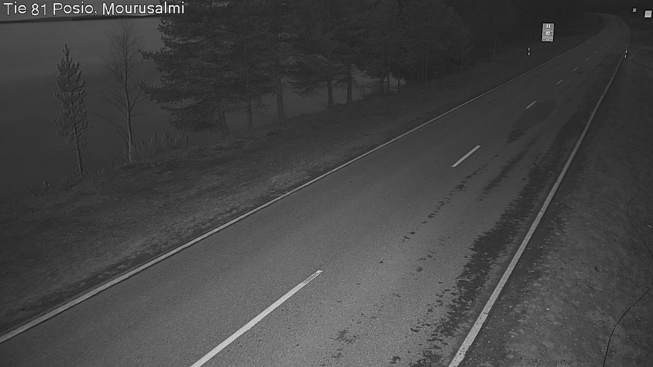 Kelikamerat Kuva Tie 81 Posio, Mourusalmi, Posio, Lappi