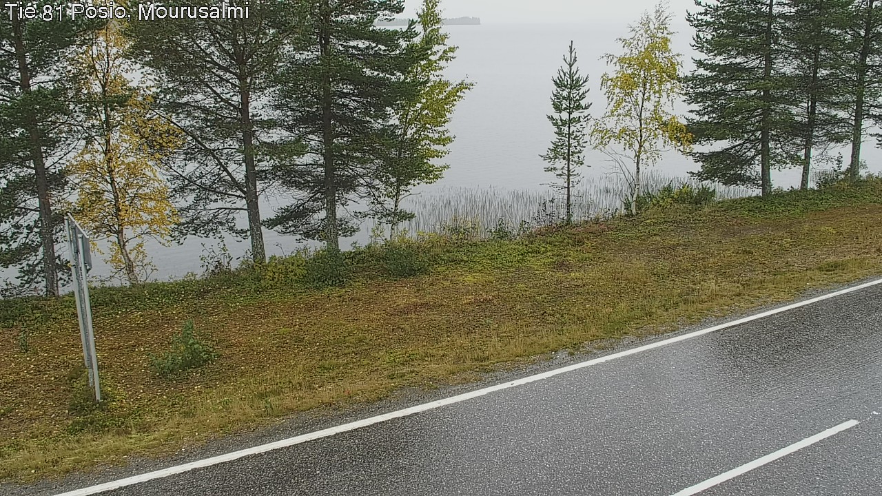Kelikamerat Kuva Tie 81 Posio, Mourusalmi, Posio, Lappi