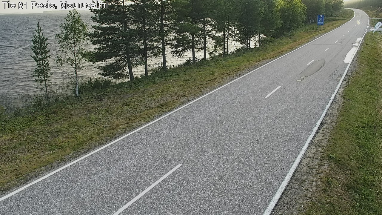 Kelikamerat Kuva Tie 81 Posio, Mourusalmi, Posio, Lappi
