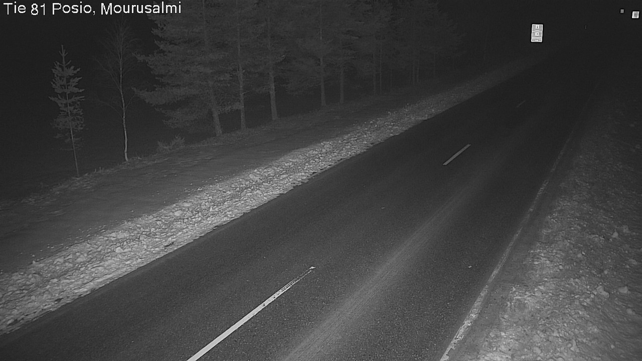 Kelikamerat Kuva Tie 81 Posio, Mourusalmi, Posio, Lappi