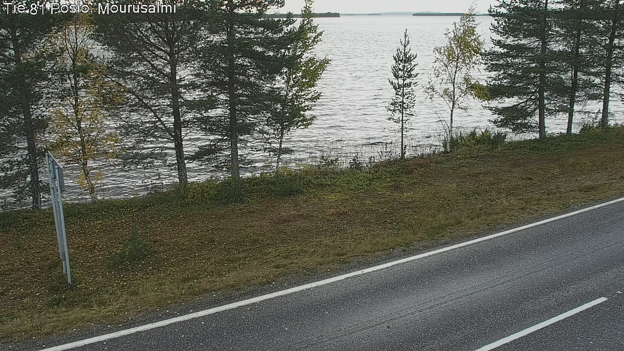 Kelikamerat Kuva Tie 81 Posio, Mourusalmi, Posio, Lappi